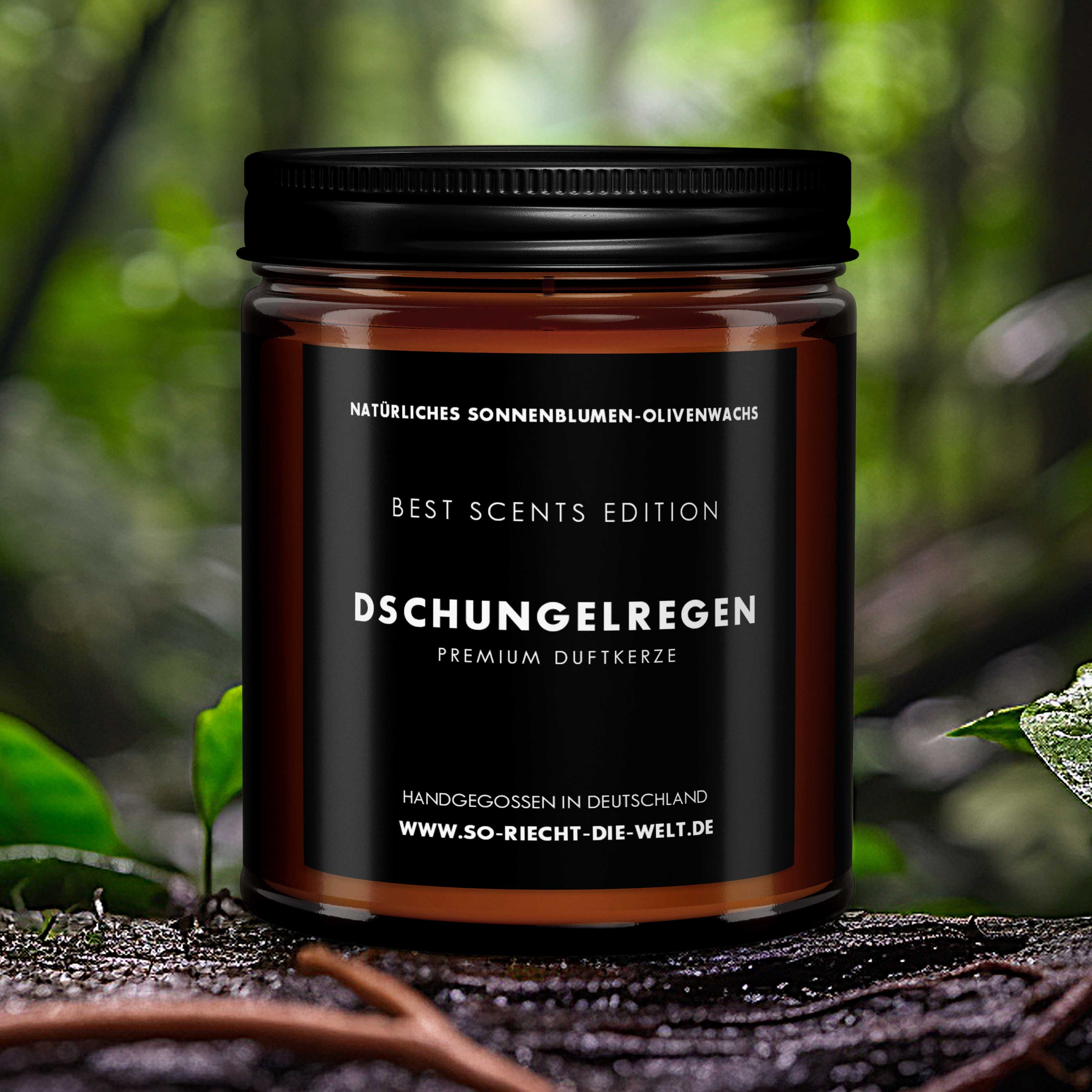 Dschungelregen Kerze - Best Scents Edition